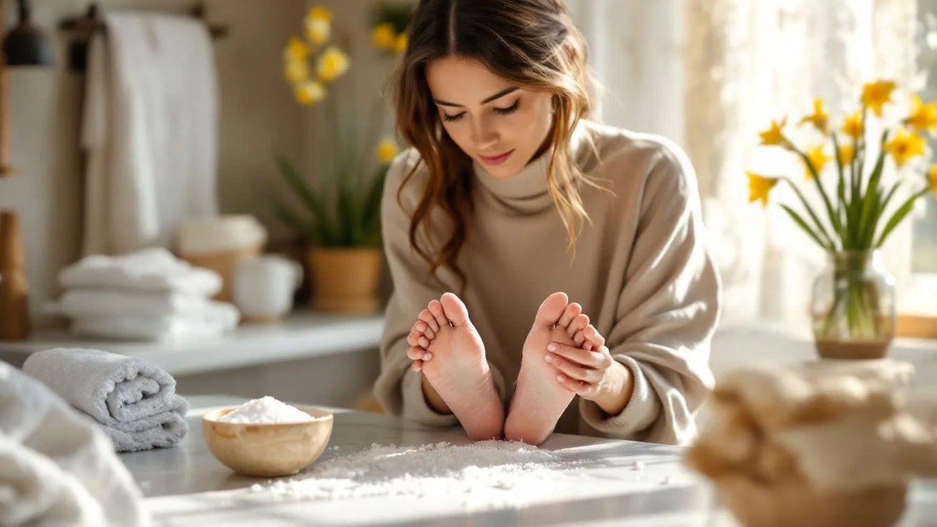 Der „Salz-Trick“ gegen Fußpilz: Warum dieses Hausmittel im März besser wirkt als jede Creme