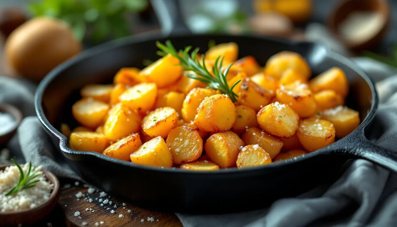 Die Knusper-Garantie: Warum eine einzige Zutat Ihre Bratkartoffeln perfekt macht
