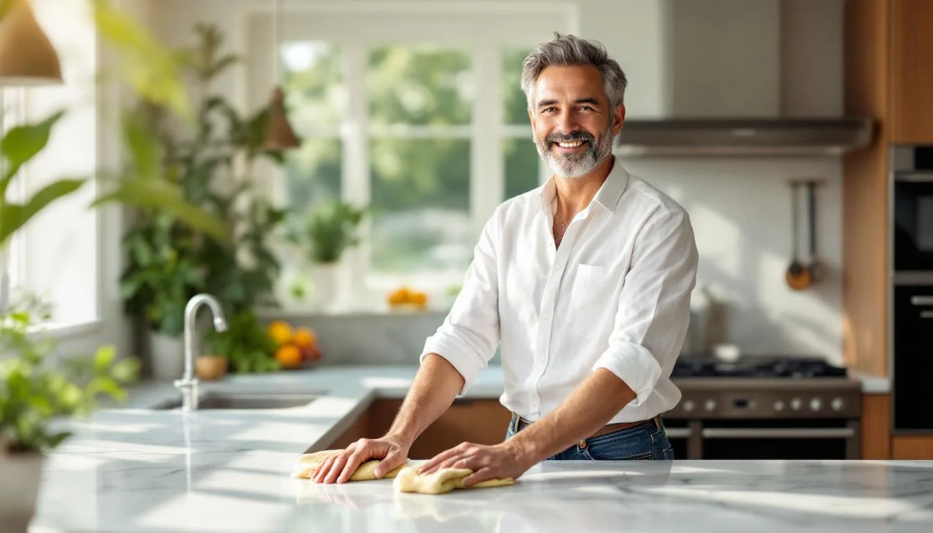 Ich habe diesen Trick 30 Tage lang getestet, kein Fettfleck blieb auf meinen Küchenmöbeln