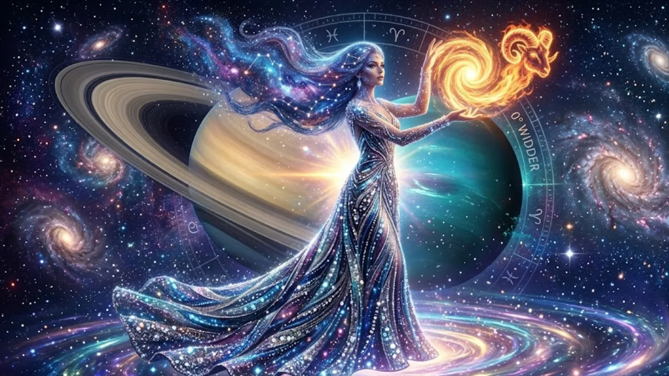 Saturn-Neptun-Konjunktion in Widder: Warum Ihr Leben im März 2026 einen „Hard Reset“ erfährt