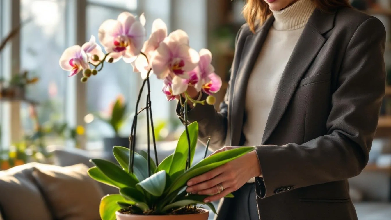 Weder Dünger noch Wasser: Warum dieser wöchentliche Handgriff Ihre Orchideen im März rettet